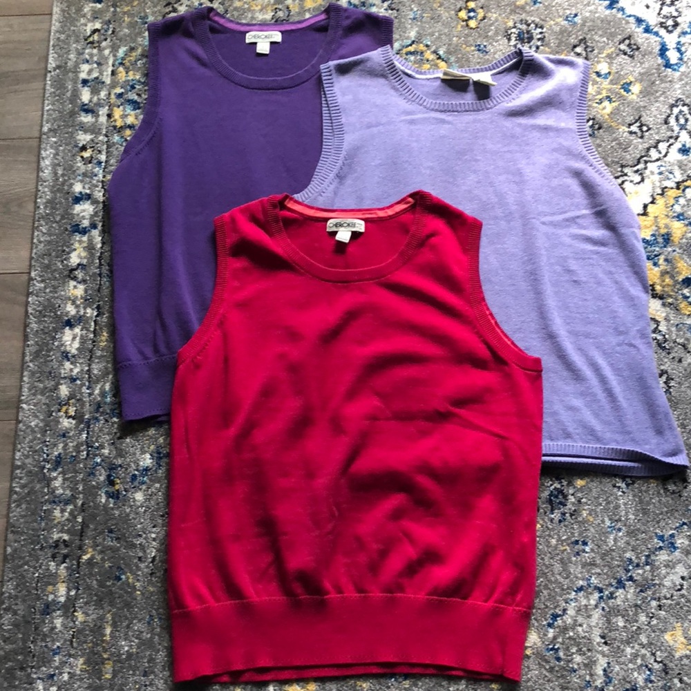 Bundle of Cute Sweater Vests